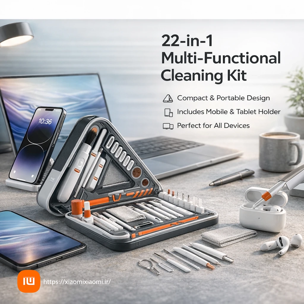 ابزار پاک کننده گرین لاین مدل GREEN LION MULTI-FUNCTIONAL GN22N1CLKIT