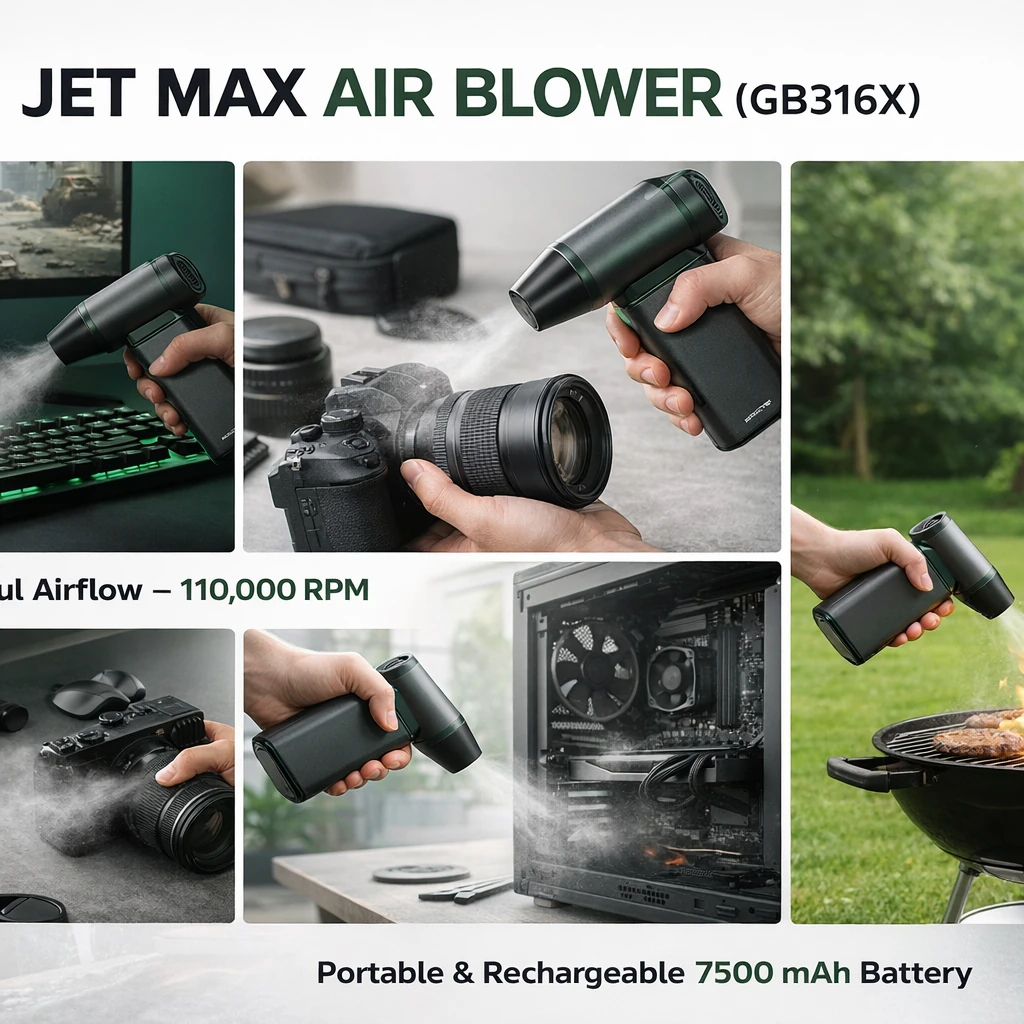جت فن گرین لاین مدل GREEN LION JET MAX GB-316X GNJTMXARBR